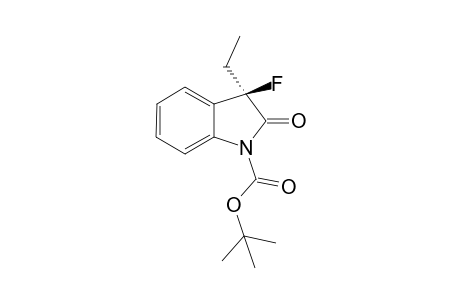 (R)-tert-butyl 3-ethyl-3-fluoro-2-oxoindoline-1-carboxylate
