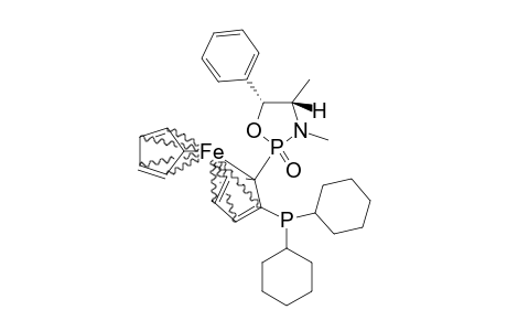 (2-R,4-S,5-R)-3,4-DIMETHYL-2-(ALPHA-(R(FC))-DICYCLOHEXYL-PHOSPHANYL-FERROCENYL)-5-PHENYL-[1,3,2]-OXAZAPHOSPHOLIDINE-2-OXIDE