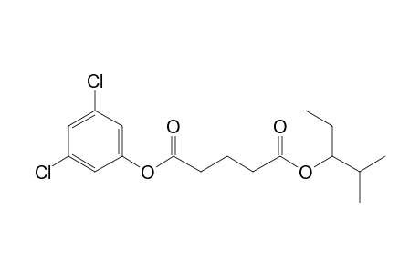 Glutaric acid, 2-methylpent-3-yl 3,5-dichlorophenyl ester