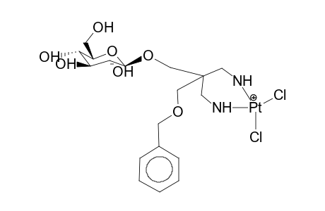 Platinum(II)[2-benzyloxymethyl-2-(b-d-glucopyranosyloxymethyl)-propyl-1,3-diamine] dichloride