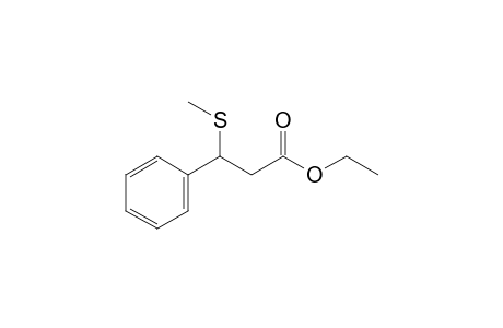 Ethyl 3-(methylthio)-3-phenylpropanoate