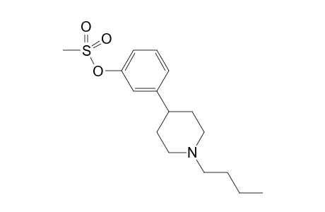 Methanesulfonic acid 3-(1-butyl-piperidin-4-yl)-phenyl ester