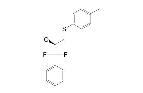 (S)-3,3-DIFLUORO-3-PHENYL-1-[(4-METHYLPHENYL)-THIO]-PROPAN-2-OL