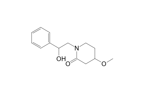 4-Methoxy-1-(2'-hydroxy-2'-phenylethyl)piperidin-2-one