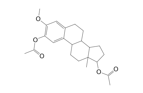 17-(Acetyloxy)-3-methoxyestra-1(10),2,4-trien-2-yl acetate