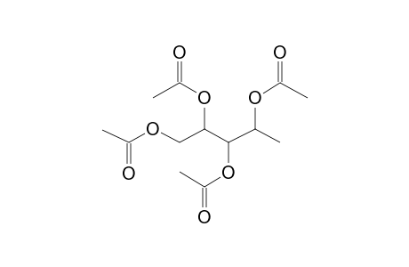 1,2,3,4-Tetra-O-acetyl-5-deoxypentitol