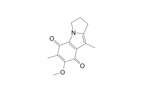 2,3-DIHYDRO-7-METHOXY-6,9-DIMETHYL-1H-PYRROLO-[1,2-A]-INDOLE-5,8-DIONE