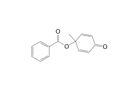2,5-Cyclohexadien-1-one, 4-(benzoyloxy)-4-methyl-