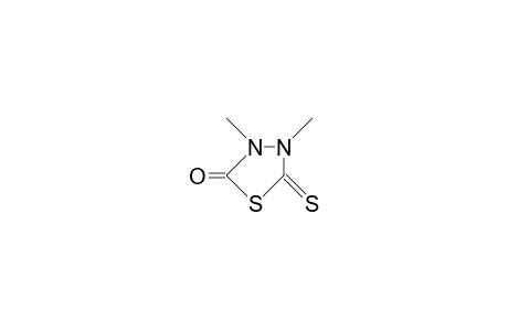 3,4-Dimethyl-5-thioxo-1,3,4-thiadiazolidin-2-one