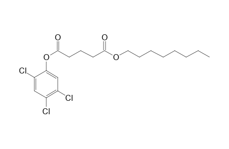 Glutaric acid, octyl 2,4,5-trichlorophenyl ester