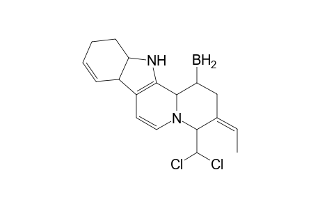 4-(dichloromethyl)-3-ethylidene-2,3,4,5,11,12-hexahydro-5a-indolo[2,3-a]quinolizidine 1-borane