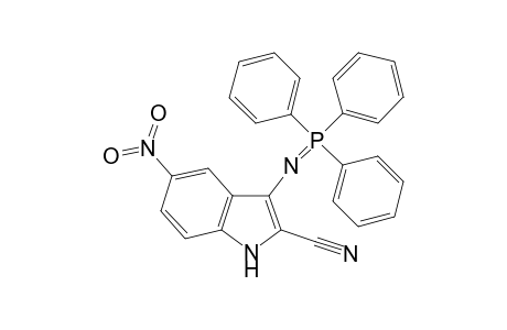 N-(2-Cyano-5-nitroindol-3-yl)iminotriphenylphosphorane