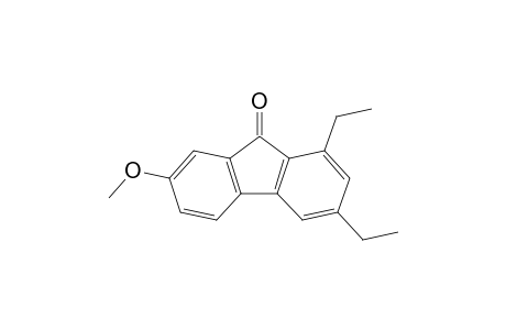 1,3-Diethyl-7-methoxy-9H-fluoren-9-one