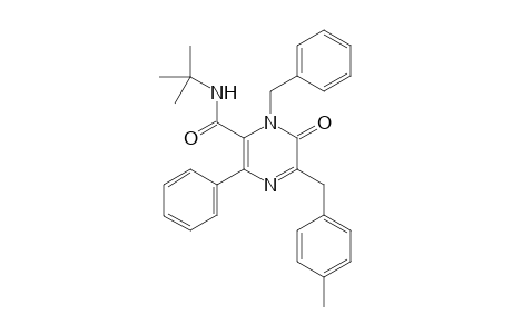 1-Benzyl-N-(tert-butyl)-5-(4-methylbenzyl)-6-oxo-3-phenyl-1,6-dihydropyrazine-2-carboxamide