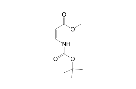 (Z)-3-(tert-butoxycarbonylamino)acrylic acid methyl ester