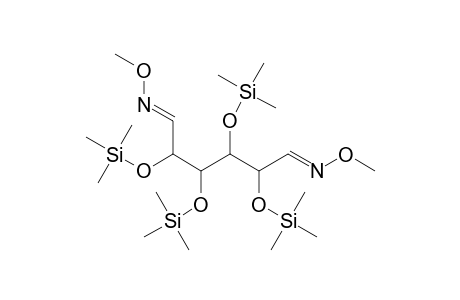 GLUCOHEXADIALDOSE, BIS(O-METHYLOXIM), TETRAKIS-O-(TRIMETHYLSILYL)-