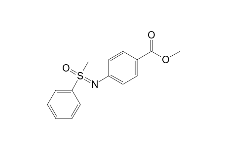 4-[(keto-methyl-phenyl-persulfuranylidene)amino]benzoic acid methyl ester