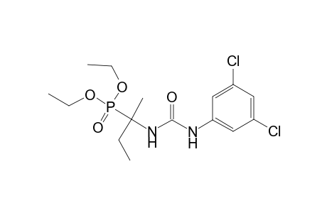 Diethyl 1-([(3,5-dichloroanilino)carbonyl]amino)-1-methylpropylphosphonate