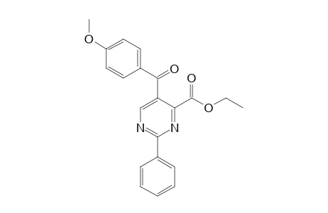 Ethyl 5-(4-Methoxybenzoyl)-2-phenylpyrimidine-4-carboxylate