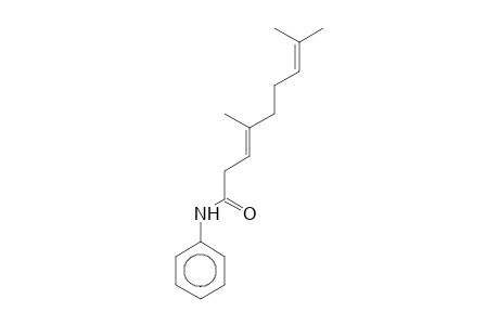 (3E)-4,8-Dimethyl-N-phenyl-3,7-nonadienamide