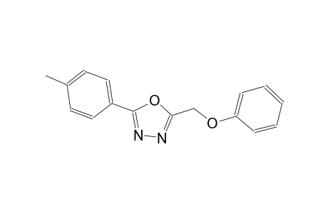 2-(4-methylphenyl)-5-(phenoxymethyl)-1,3,4-oxadiazole