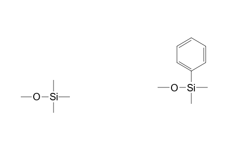 Pyrolyzate of poly(dimethylsiloxy-co-phenylmethylsiloxane)