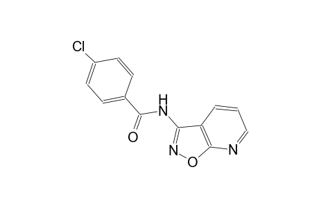 benzamide, 4-chloro-N-isoxazolo[5,4-b]pyridin-3-yl-