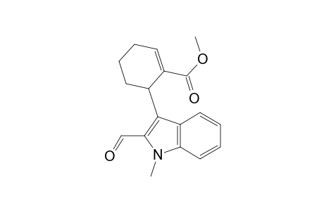 6-(2-formyl-1-methyl-3-indolyl)-1-cyclohexenecarboxylic acid methyl ester