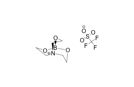 1-AZA-5-BORA-4,6,11-TRIOXABICYCLO-[3.3.3]-UNDECAN-1-IUM-TRIFLATE