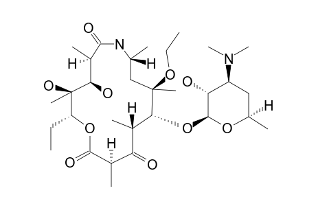 6-O-ETHYL-3-OXO-8A-AZA-8A-HOMOERYTHROMYCIN_A