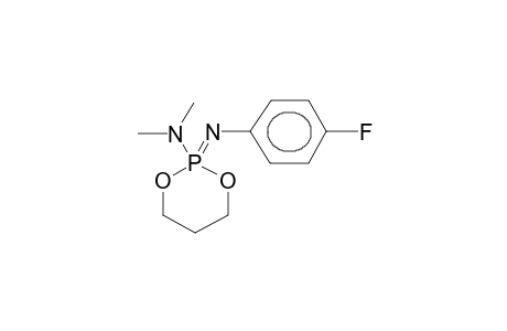 2-DIMETHYLAMINO-2-(PARA-FLUOROPHENYLIMINO)-1,3,2-DIOXAPHOSPHORINANE