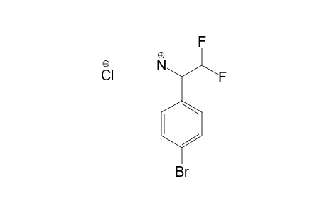 (R/S)-2,2-DIFLUORO-1-(4-BROMOPHENYL)-ETHYLAMINE-HYDROCHLORIDE
