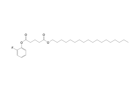 Glutaric acid, 2-fluorophenyl octadecyl ester