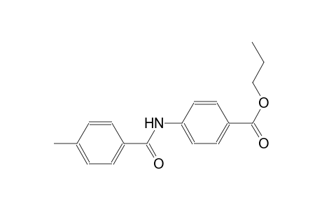propyl 4-[(4-methylbenzoyl)amino]benzoate