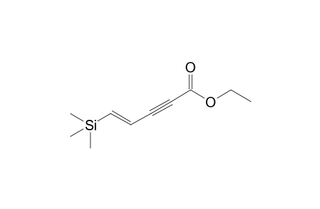 Ethyl (4E)-5-trimethylsilyl-4-penten-2-ynoate