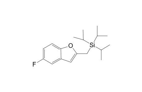 2-(Triisopropylsilylmethyl)-5-fluorobenzofuran