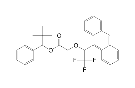 1-Phenyl-2,2-dimethylprop-1-yl .alpha.-[1-(9-anthryl)-2,2,2-trifluoroethoxy]acetate