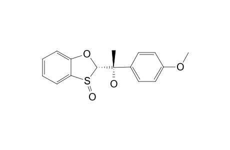(2S,S(S))-2-[(1S)-1-(4-METHOXYPHENYL)-1-HYDROXYETHYL]-1,3-BEZOXATHIOL-3-(2H)-OXIDE