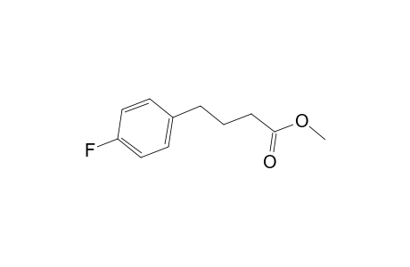 Butyric acid, 4-(p-fluorophenyl)-, methyl ester