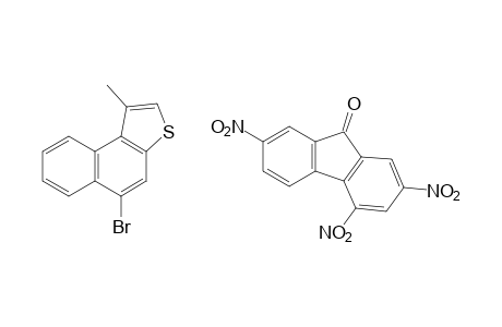 5-bromo-1-methylnaphtho[2,1-b]thiophene, compound with 2,4,7-trinitrofluoren-9-one(1:1)