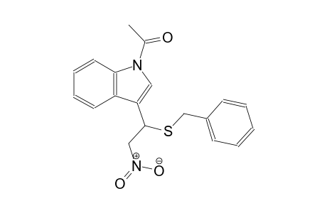 1-acetyl-3-[1-(benzylsulfanyl)-2-nitroethyl]-1H-indole