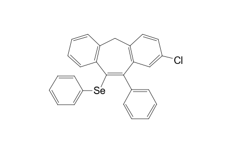 (2-Chloro-11-phenyl-5H-dibenzo[a,d][7]annulen-10-yl)(phenyl)selane
