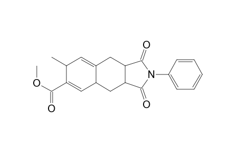 Methyl 6-methyl-11,13-dioxo-12-phenyl-12-aza-tricyclo[8.3.0.0(3,8)]tridec-4,7-dien-5-carboxylate