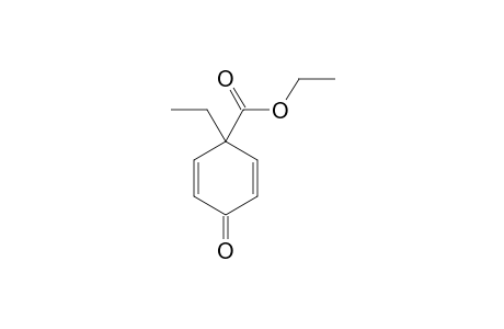 1-ETHYL-4-OXO-2,5-CYCLOHEXADIEN-1-CARBONSAEUREETHYLESTER