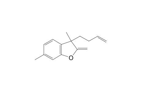 3-but-3-enyl-3,6-dimethyl-2-methylidene-1-benzofuran