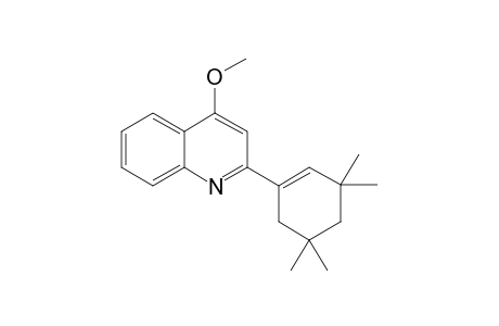 4-Methoxy-2-(3,3,5,5-tetramethyl-1-cyclohexenyl)quinoline