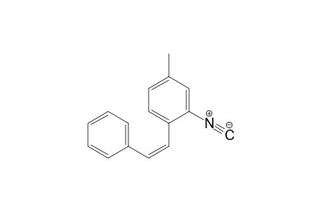 2-Isocyano-4-methyl-1-((Z)-styryl)-benzene