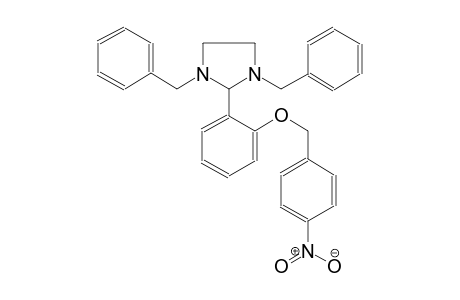 1,3-Dibenzyl-2-[2-[(4-nitrophenyl)methoxy]phenyl]imidazolidine