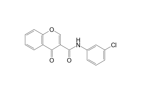 N-(3-Chlorophenyl)-4-oxo-4H-chromene-3-carboxamide