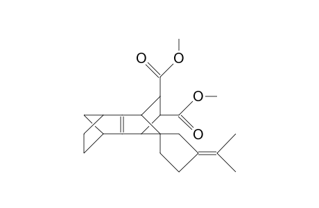 trans-9',10'-Bis(methoxycarbonyl)-spiro(3-isopropylidene-cyclopentane-1,11'-tetracyclo(6.2.1.1/3,6/.0/2,7/)dodec-4-ene)